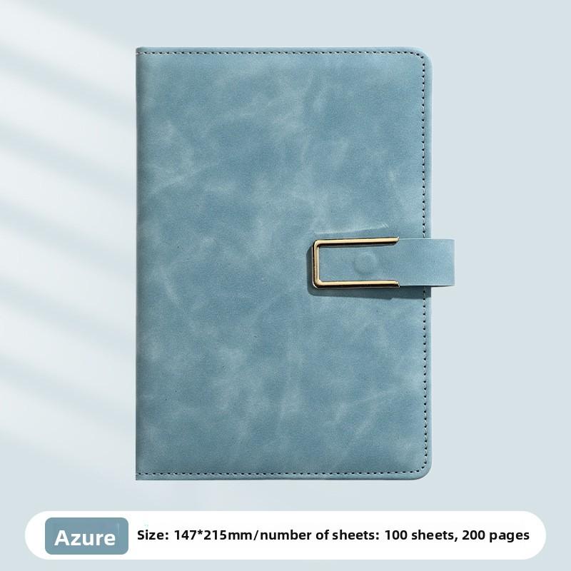 A5 Notatbok Spenne Business Kontor Notisblokk Gaveeske Sett