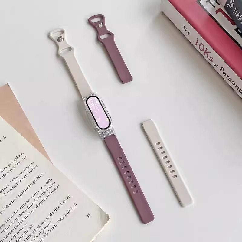 Stylish Multi-Function Sports Bracelet with Heart Rate Monitor and Custom Wallpaper – Perfect for Students