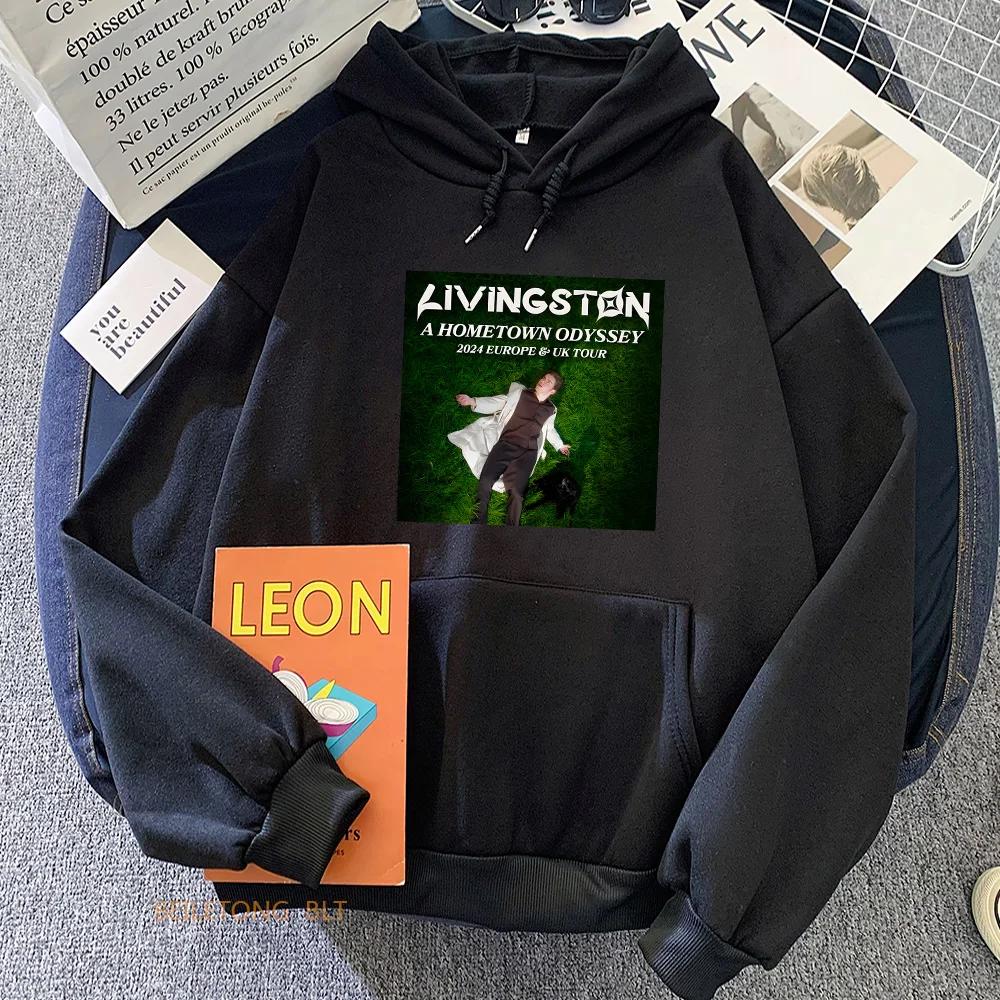 Livingston  Europe UK Tour Graphic Hoodies A Hometown Odyssey Album Sweatshirts Ropa Mujer Clothing Sudaderas