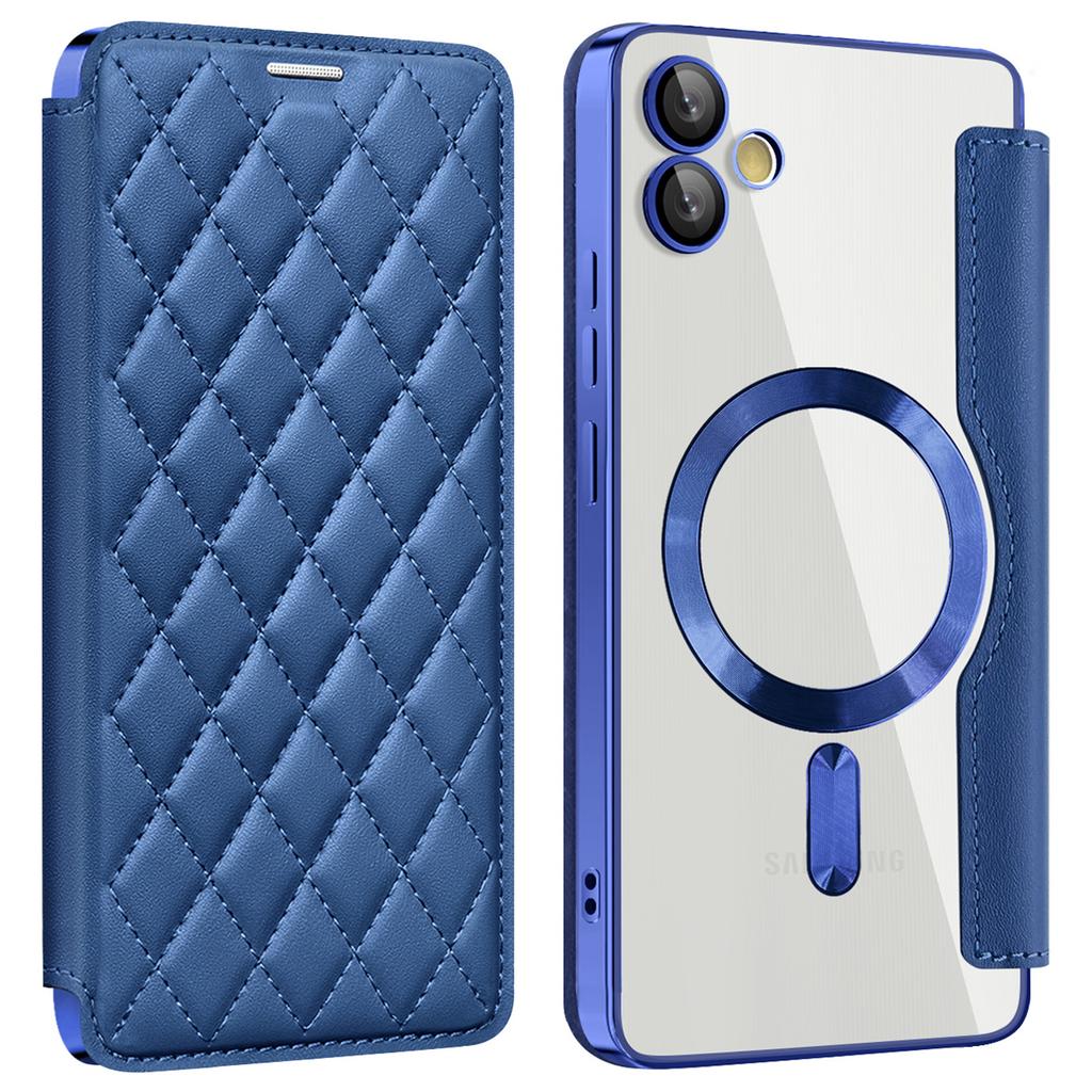 Magnetyczne etui dla Samsunga Galaxy A05 4G z blokadą RFID, uchwytem na karty i skórzanym pokrowcem na telefon z PU