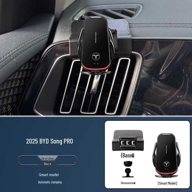 2025 BYD Song PRO Car Screen Mount with Phone Holder and Navigation Bracket