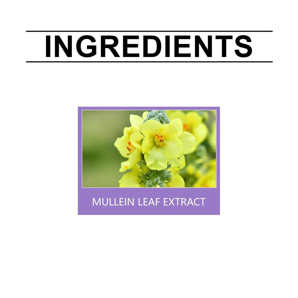 Woolen Flower Cough And Breathing Health, Gentle Extract Care Respiratory Health Mullein Gummie
