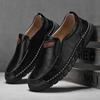 New Soft Men Loafers Slip On Leather Casual Shoes For Men Moccasins Plus Size 39-48 Flats Sneakers Men Handmade Design Man Shoes