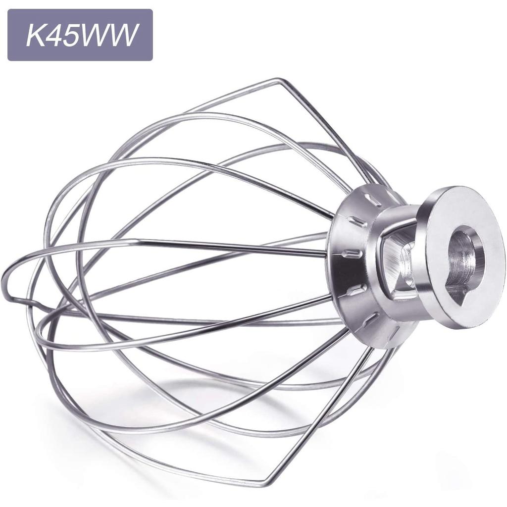 Blender Kit for K45DH Dough Hook,K45WW Wire Whip,K45B Coated Flat Blade Scraper,3 Pcs Bowl Vertical Mixer Repair Kit