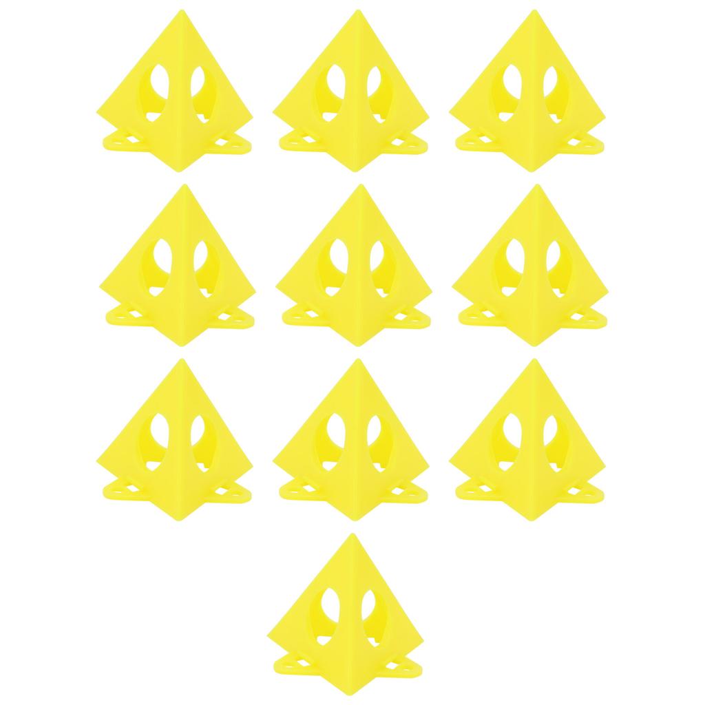 10 st Triangulär Målarplatta Lyftande Målningsställ Tillbehör Träbearbetningstillbehör