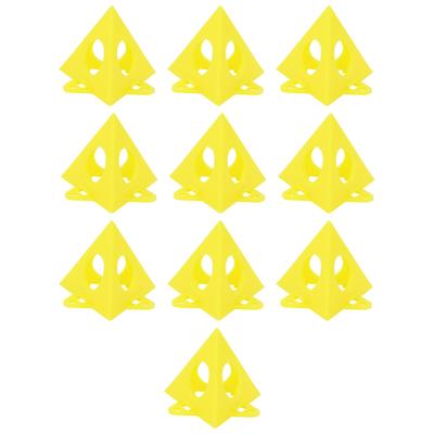 10 Pezzi Tamponi Pittura Triangolari Supporto Pittura Sollevamento Fornitura Accessori Falegnameria
