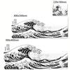 Art  Mouse Pad Gamer White Great Wave Large HD Custom Mousepad XXL Cool Desk Mats Soft Office Carpet Laptop Mice Pad Table Mat