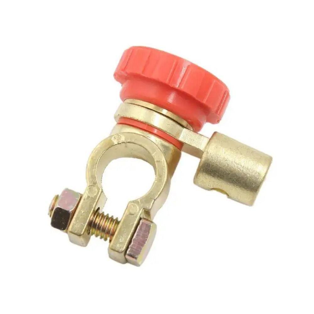 Anti-leakage Car Battery Terminal Isolator Angle Rotatable Auto Battery Power-off Switch  RVs