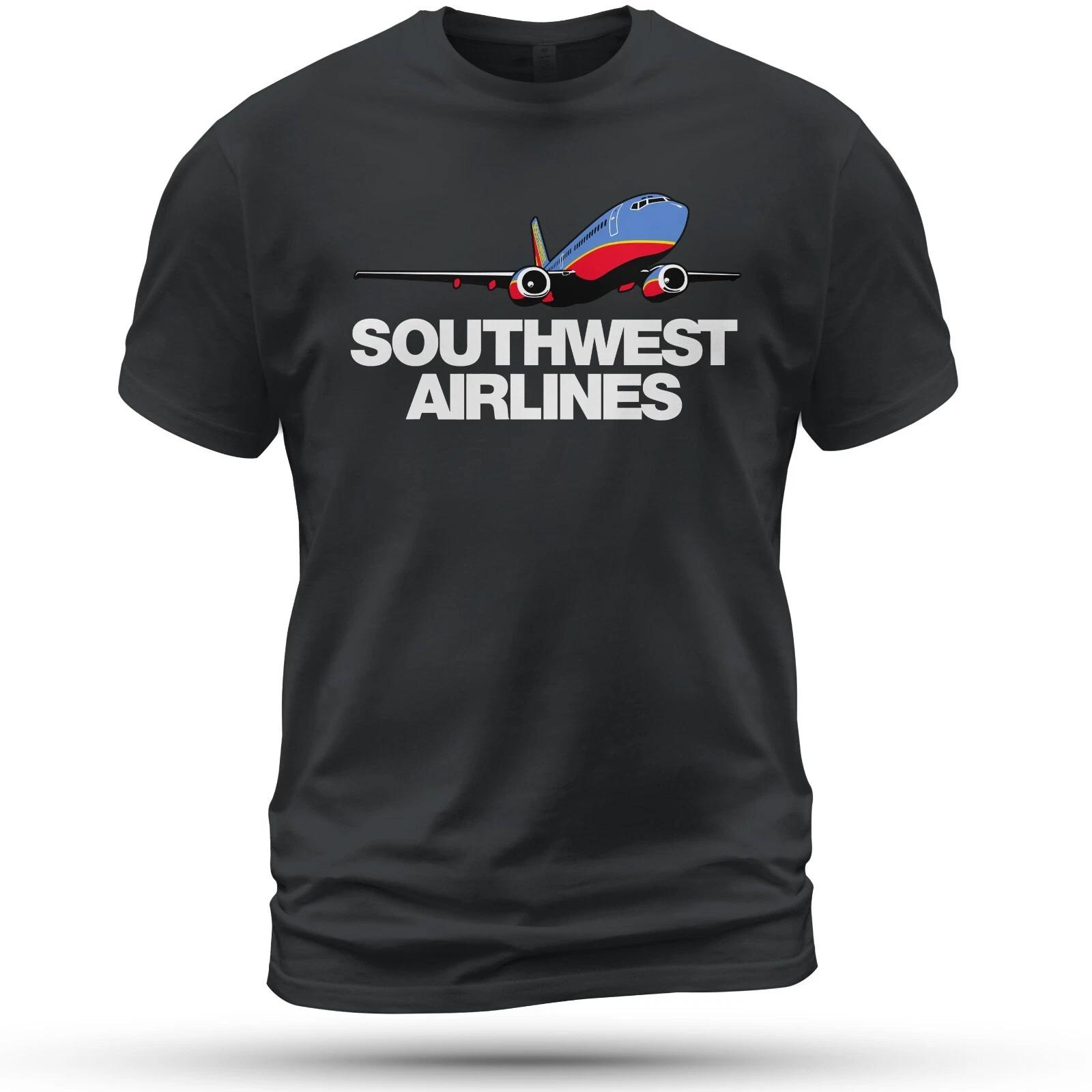Southwest Airlines T-Shirt Funny Size S-5XL L