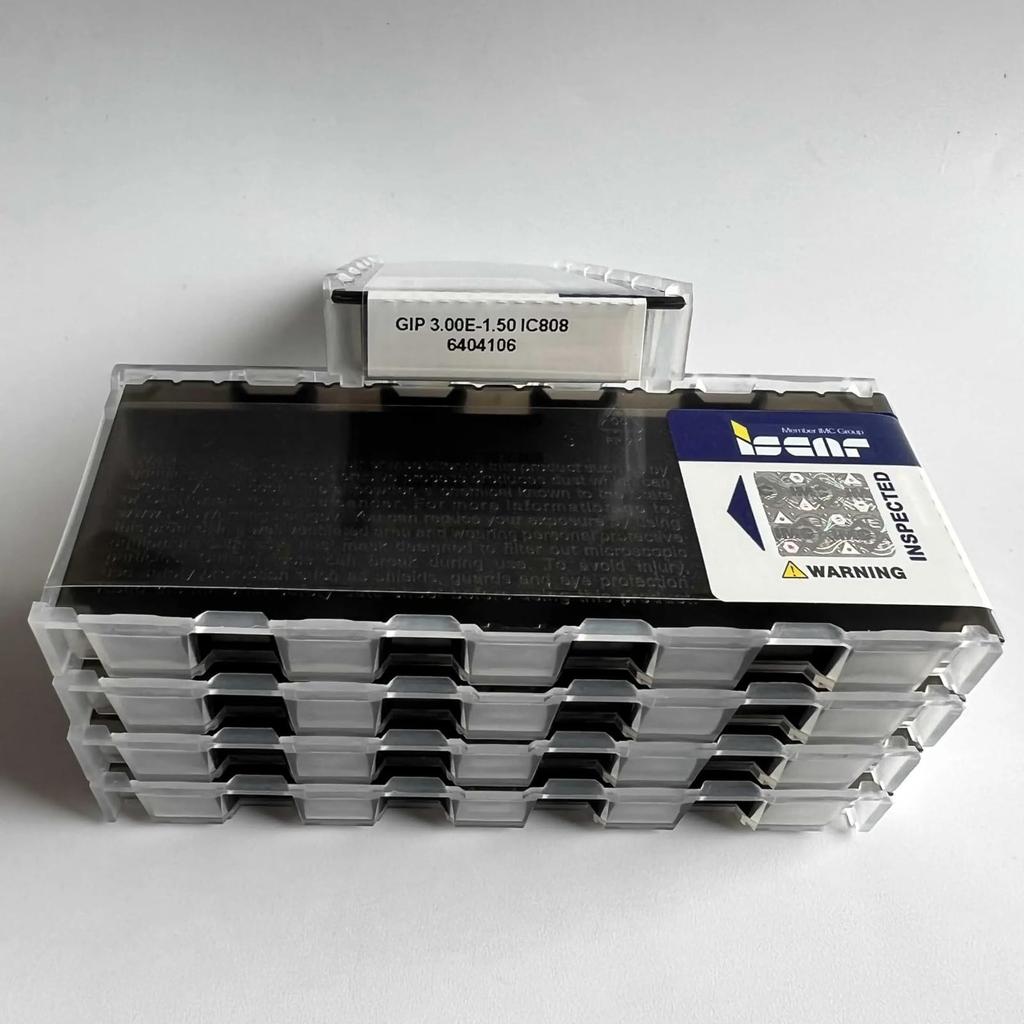 ISCAR / GIPI3.00E-1.50 IC808 /Industrial indexable Carbide Inserts 10 PCS