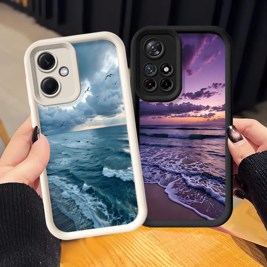 Sunset Coast Scenery Phone Cover Case for Xiaomi Redmi Note 14 Pro Plus 13C 10 11s 11 Note 13 12C 12 A1 A2 A3 A4 14C 12s