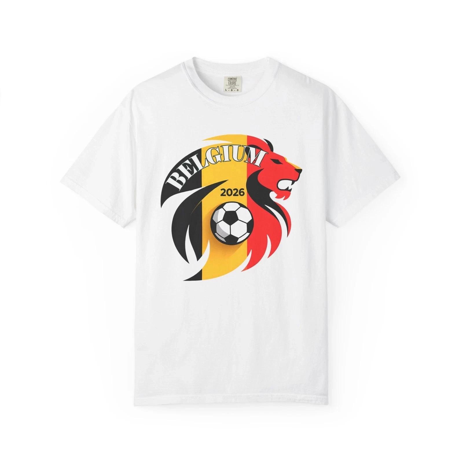 2026 World Cup Begium Soccer Fan T-shirt 2XL