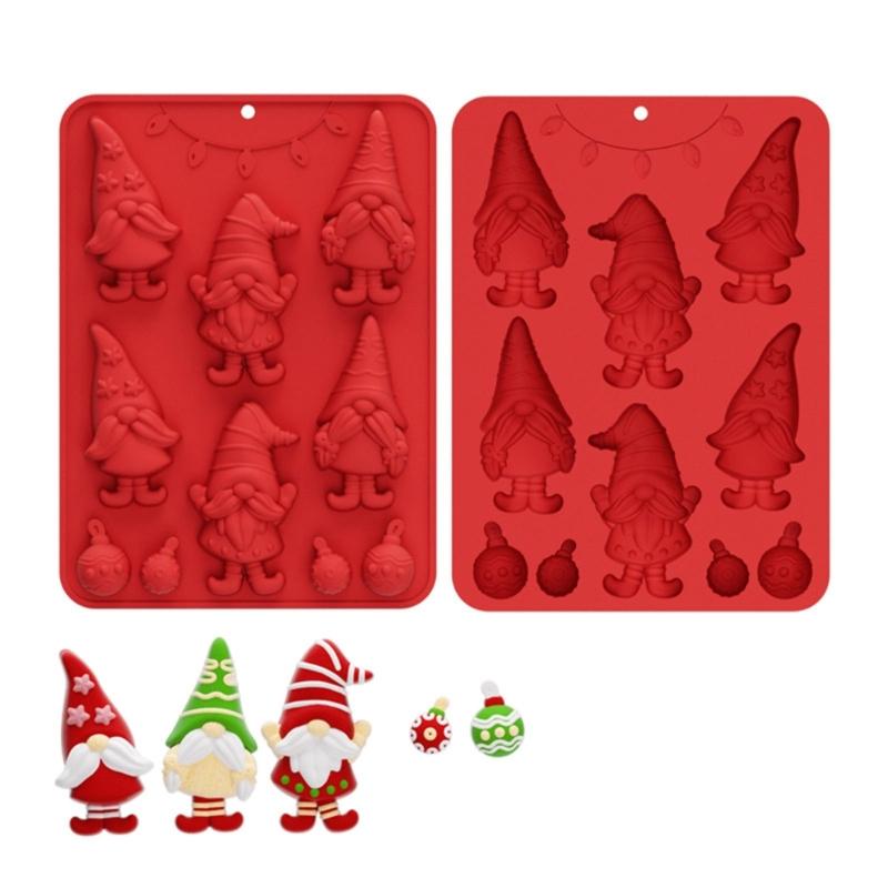 Silicone Baking Molds Nontoxic Materials For Cakes Chocolate Mousses Ice Creams With Easy Cleaning Design And Durable Structure