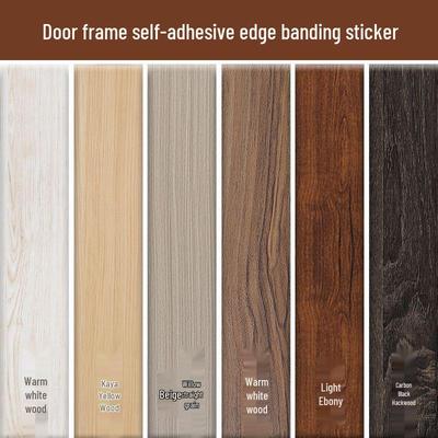 Self-Adhesive Wood Grain Door Frame Repair Trim Strip