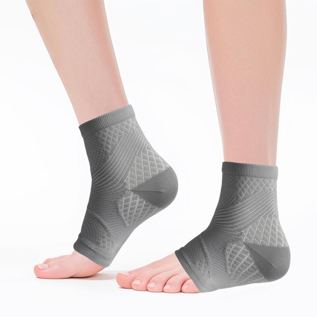 Neuropathy Socks, Plantar Fasciitis Compression Socks, 20-30 Mmhg Ankle Compression Sleeve With Foot, Ankle