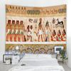Bohemian Wall Tapestry Curtain Living Room Bedroom Tapestry Egyptian Pharaoh Palace Mythology Decorative Tapestry