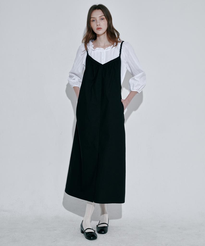 OCCUR Sleeveless Layered Dress