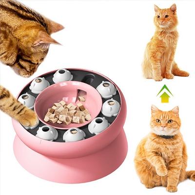 Pet Passion Pet Obesity Prevention New Neck Height Intelligence Development Puzzle Snack Toy Nose Work Snack Toy, 1 Piece, Pink