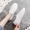 Slip On Canvas Shoes for Women Whit Summer Woman Footwear Flat New In Fashion 2025 Designer Luxury Trends Cheap Light Korean Y2k