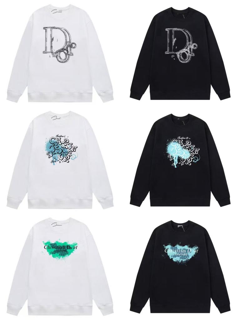 DO Marka Sonbahar/Kış Unisex 420g Harf Baskılı Bisiklet Yaka Kapüşonlu Sweatshirt - Yeni Gelen