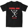 Oversized T Shirt Alive Pearls Jam Band 100 Cotton T-Shirts Heavy Metal Rock Novelty Tshirt for Men Casual Short Sleeve Tops