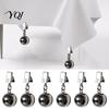 Metal Tablecloth Weight Ball Weight, Heavy Duty Tablecover with Clip, Table Cover Clips Rustproof Weighted for Outdoor Tables Shower Curtains