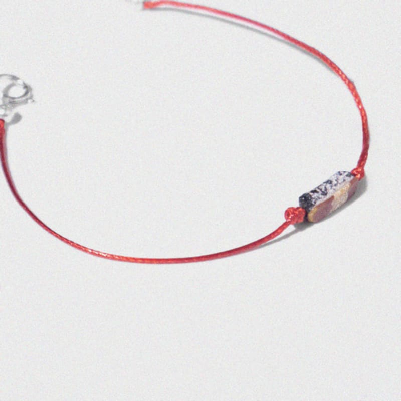 

Kiee Oshimu (Silver925) 803 Stone Red Bracelet (Silver925) 803 Stone Red Bracelet