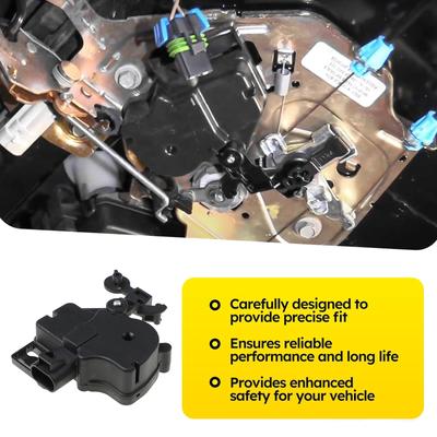 Kofferraumschlossmotor, Ersatz, elektrisches Heckklappenschloss, ABS-Heckverriegelungsmechanismus 15250765, Ersatz-Schnellbefestigung für Fahrzeuge