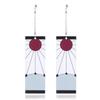 Drop Earrings Anime Acrylic Demon Slayer Kimetsu no Yaiba Blade of Ghost Earings For Women Men Tanjiro Earrings