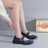 New cross-border large-size hand-woven casual breathable hollow single shoes ultra-light mesh flat shoes overshoes