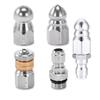 AEE4-Sewer Jetter Nozzle For Pressure Washer,Drain Cleaning Nozzle Tips Kit For Drain Jetter Hose,1/4In Quick Connect,5000PSI