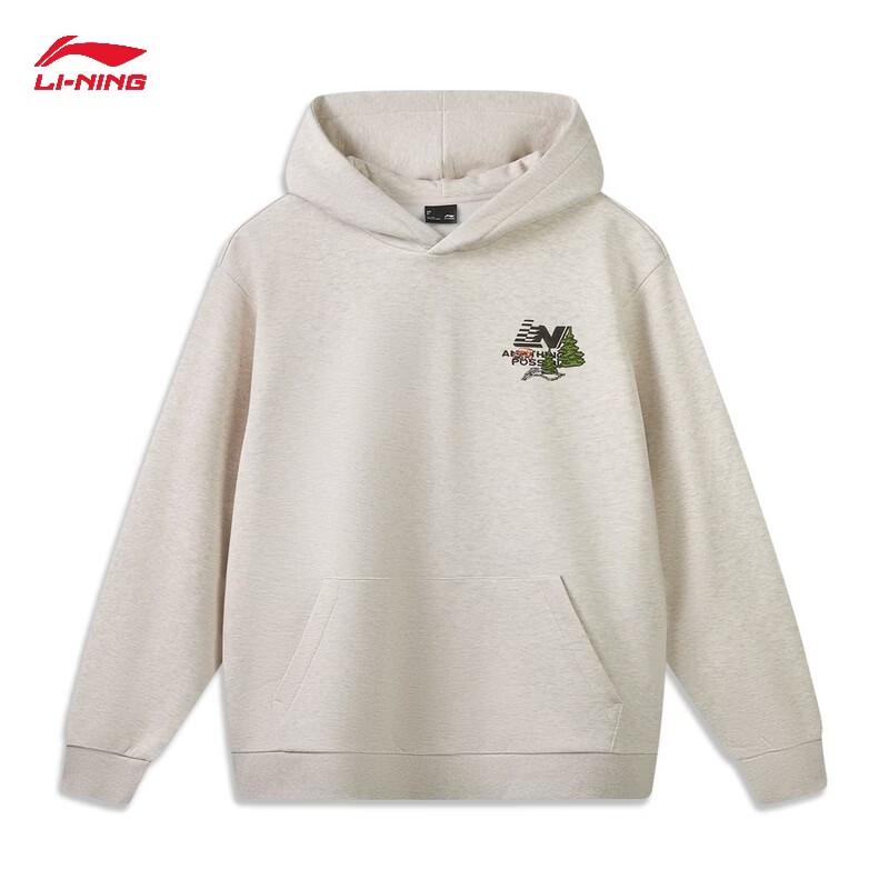 Li-Ning Unisex Pullover Hoodie Sweatshirt