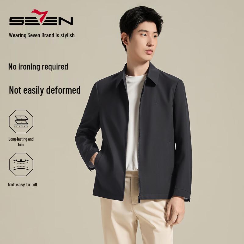 SEVEN Men's Hongtu Business Casual Lapel Jacket