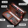 Men's Long Zipper Wallet High Quality Pu Leather Wallet Large Capacity Handbag Men RFID Blocking Business Clutch Bag Credit Card Holder Purse