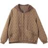 Women's Quilted Cotton Jacket: Lightweight, Autumn/Winter 2025, Plus Size, Short Coat for Middle-aged