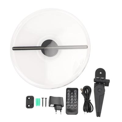 3D Hologramm-Lüfter Wireless Fidelity 1300 U/min 3D Holographischer Projektor Werbedisplay mit 224 LED