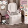 Portable Commode Chair for Adults: Ideal for Elderly, Pregnant Women, and Indoor Use