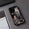 M-Michael C-Corleone Phone Case For IPhone 17 Air 16 E Pro Max 15 14 13 Mini 12 Pro 11 Max Plus Black Glass Cover