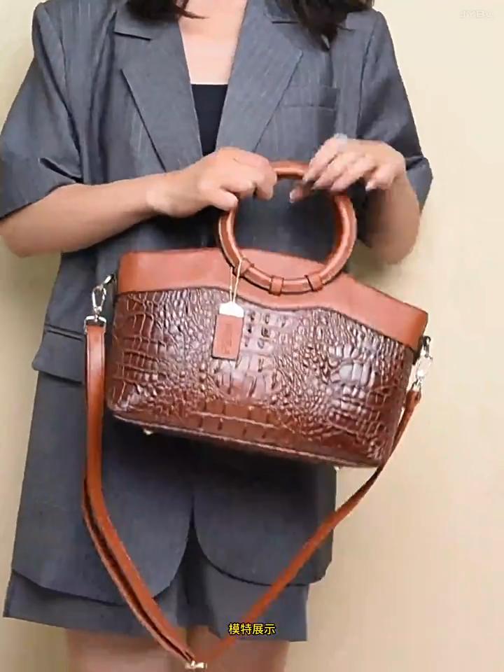 Női Luxus Kézitáskák Női Táskák Designer Crossbody táskák Női krokodil PU bőr kézitáska Női válltáska Retro kézitáska