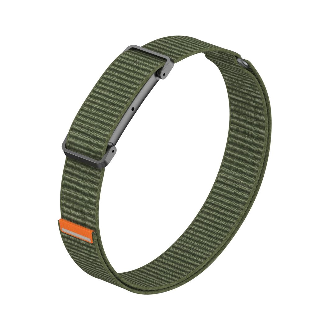 Sports Nylon Woven Upper Arm Band For Google Fitbit Air Biceps Strap ArmBand Metal Case Replacement Bands Accessories