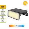 Luminaire D'exterieur &gt; Balise Solaire - Borne Solaire - MAYA XL : Projecteur LED solaire 1600 lumens. Réglable. Avec détecteur de