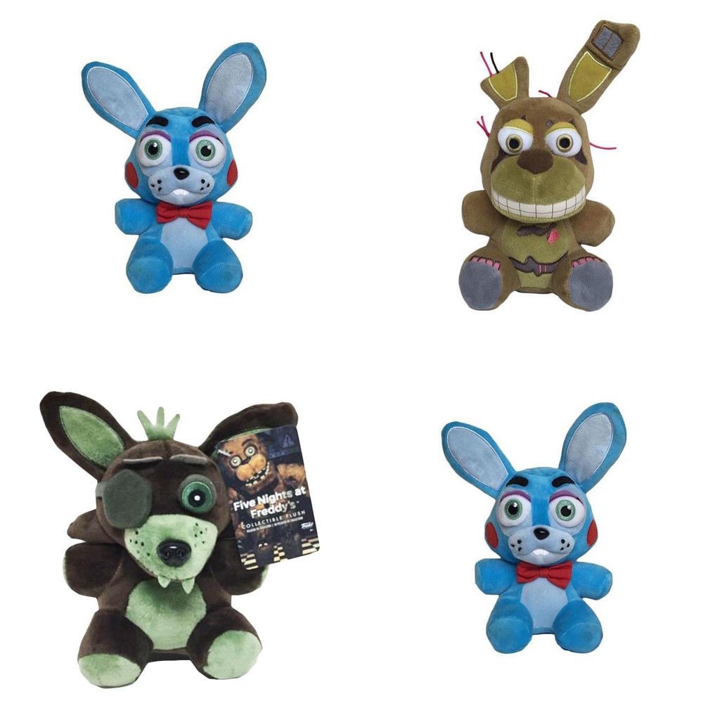 Collect The Entire Set Of Five Nights At Freddy's Plush Toys!