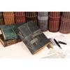Genuine Leather Diary | Vintage Handmade Leather Journal | Premium Antique Key Closure |