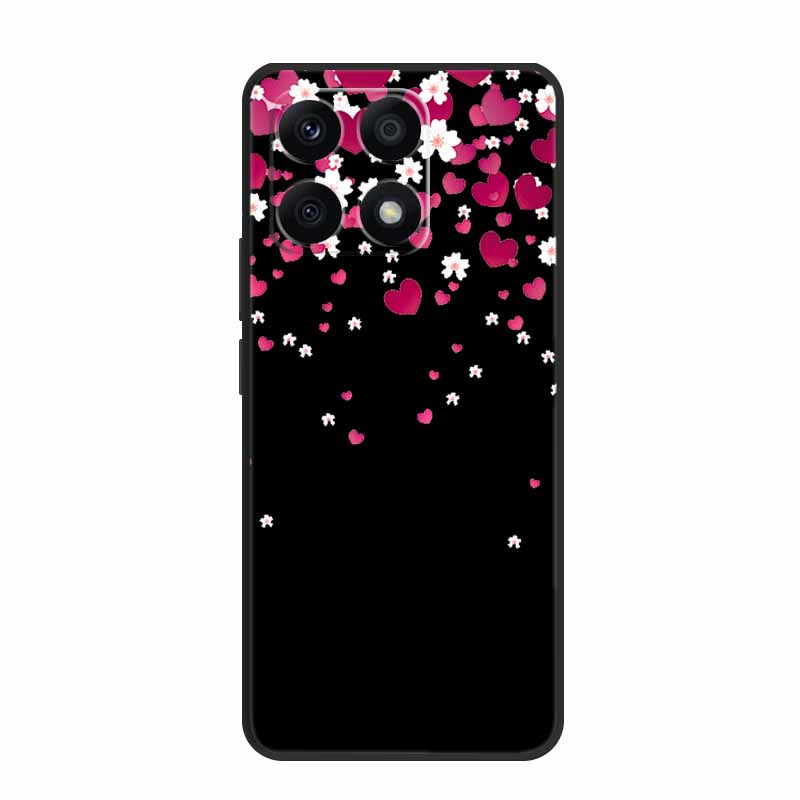 Black Silicone Case For Xiaomi 15T Pro Case Cartoon Cat Soft Back Cover For Xiaomi 15T 5G 17 14T Pro Phone Case Coque Funda Para