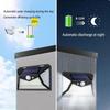 100LED Solar Wall Lamp Outdoor Lamp Waterproof Motion Sensor Solar Powered Sunlight Street Lamp Garden Railing Decorative Lamp