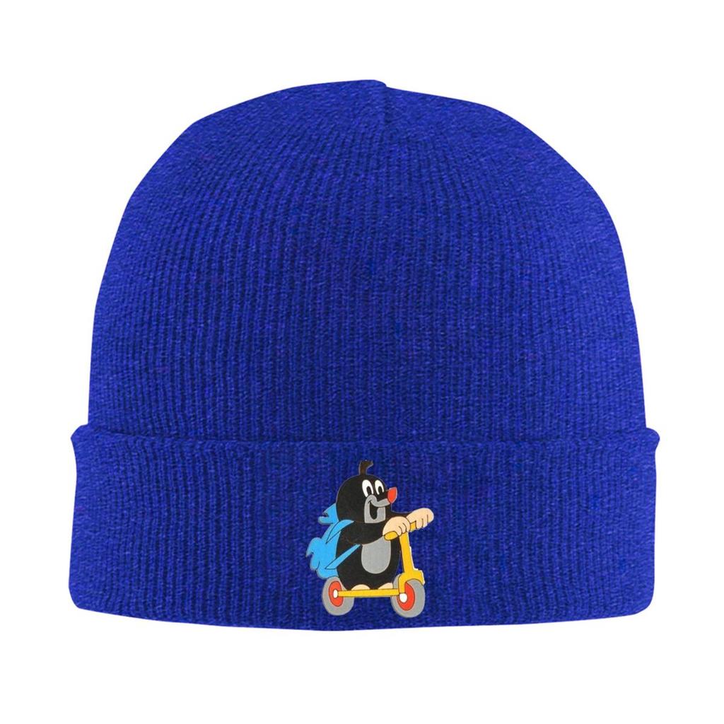 Glückliches Maulwurf Krtek Warme Strickmütze Winter Strickmütze Mütze Beanie Hip Hop Caps für Unisex