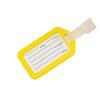 PP Plastic Airplane Luggage Tag - Travel Suitcase Name Badge and Boarding Pass Accessory