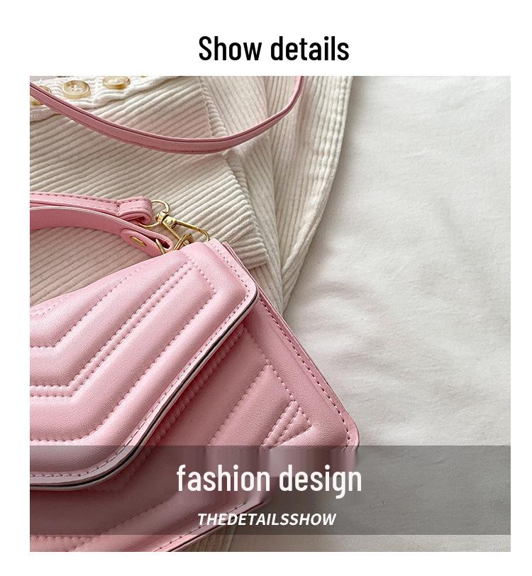 2026 Trendy Retro Quilted Small Celebrity Shoulder & Crossbody Bag for Women