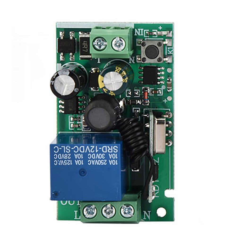 AC85V AC220V 433MHz Wireless FR Remote Control Switch Receiver Relay Switch (1CH)