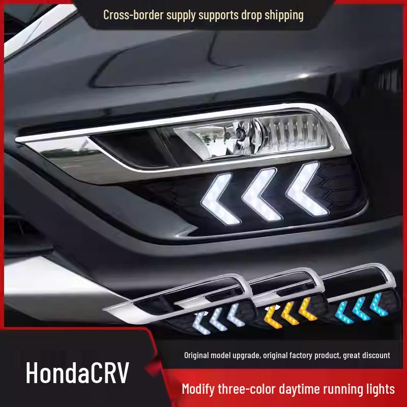LED-Tagfahr- und Blinkleuchten für Honda CR-V 2015-2016, Nebelscheinwerfer-kompatibel